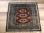 Vintage Perzisch tapijt van wol/zijde 100 x 92 cm, Huis en Inrichting, Stoffering | Tapijten en Kleden, Gebruikt, 200 cm of meer