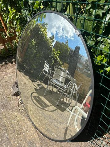 Grote verkeersspiegel bewaking buiten convex 85cm groot beschikbaar voor biedingen