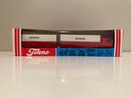 Tekno Denmark Scania LB140 met aanhanger, Ophalen of Verzenden, Gebruikt, Bus of Vrachtwagen, Tekno
