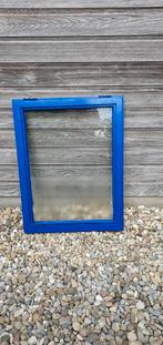 Raam met scharnieren, 91 cm hoog, 70 cm breed, Doe-het-zelf en Verbouw, Kozijnen en Schuifpuien, Ophalen, Gebruikt, Minder dan 75 cm