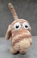 gehaakte knuffel, Verzenden, Nieuw, Hond