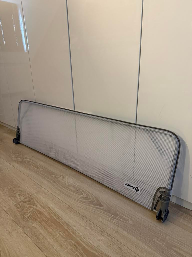 Safety 1st Bedhekje - Extra lang (150 cm) - Grijs, Ophalen, Zo goed als nieuw, Overige typen