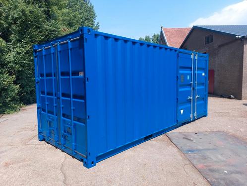 20 ft zeecontainers extra zijdeuren, Zakelijke goederen, Machines en Bouw | Keten en Containers, Ophalen of Verzenden