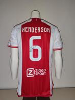 Ajax voetbal shirt gesigneerd door Jordan Henderson met coa!, Maat XL, Ophalen of Verzenden, Nieuw, Shirt