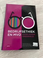 Boek Bedrijfsethiek en MVO voor hoger onderwijs, Jan de Leeuw, Nederlands, Overige niveaus, Ophalen