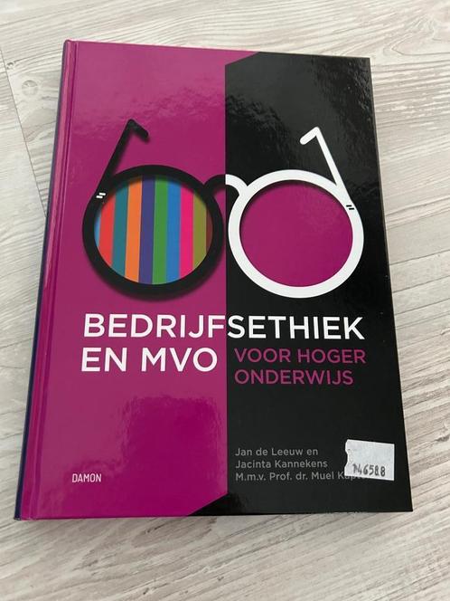 Boek Bedrijfsethiek en MVO voor hoger onderwijs, Boeken, Schoolboeken, Gelezen, Nederlands, Overige niveaus, Ophalen