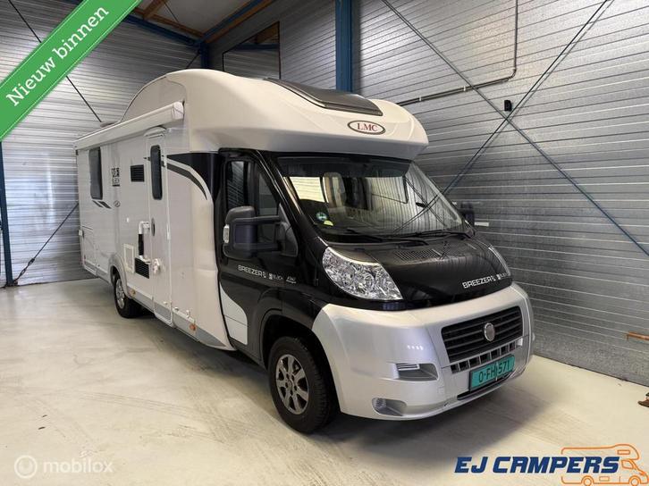 FIAT LMC H730 Breezer Queensbed + 2x Airco!, Caravans en Kamperen, Campers, Bedrijf, Half-integraal, LMC, Diesel, Handgeschakeld