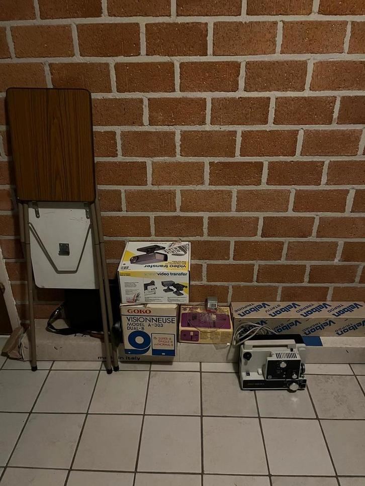 Super 8 camera en projector Eumig Mark 610D incl. toebehoren, Verzamelen, Fotografica en Filmapparatuur, Projector, 1960 tot 1980