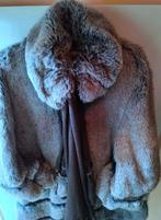 Prachtige  imitatsie bontjas, Maat 38/40 (M), Bruin, Ophalen of Verzenden, Onbekend