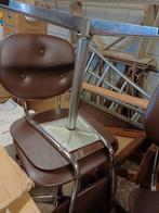 Vintage Soudeurop Stoelen - Set van 4, Ophalen, Soudeurop, Gebruikt, Bruin
