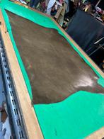 Morsgroen tuigleer 3-3,5 mm dikte soepele lap, Hobby en Vrije tijd, Leer of Kunstleer, Ophalen of Verzenden, Zo goed als nieuw