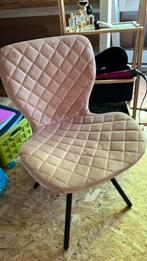 Kwantum  4 roze eetkamer stoelen, Vier, Ophalen of Verzenden, Zo goed als nieuw, Overige kleuren