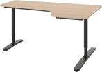 IKEA BEKANT hoekbureau 160x110 links & rechts, Ophalen, In hoogte verstelbaar