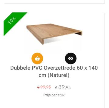Overzettreden trap beschikbaar voor biedingen