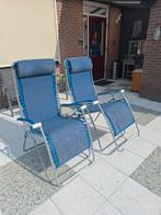 Tuinstoel ligstoel campingstoel., Caravans en Kamperen, Ophalen, Zo goed als nieuw, Campingstoel