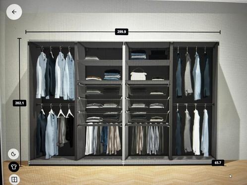 pax kast ikea, Huis en Inrichting, Kasten | Kledingkasten, Zo goed als nieuw, 200 cm of meer, 200 cm of meer, 50 tot 75 cm, Met lade(s)