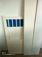 Bedombouw + nachtkastje, Ophalen, 90 cm, Eenpersoons, Wit