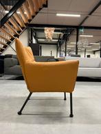 Showmodel Label Vandenberg Togo Fauteuil Leer Design stoel, Zo goed als nieuw, Label van den Berg, 50 tot 75 cm, Leer