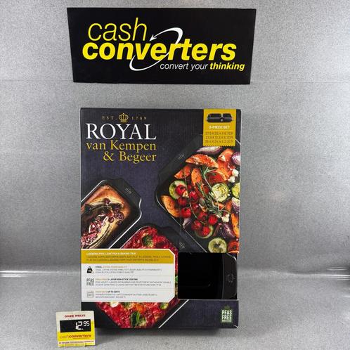 Royal van Kempen&Begeer 3delige ovenschalenset | 389957, Huis en Inrichting, Keuken | Servies, Zo goed als nieuw, Schaal of Schalen