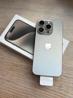 iPhone 15 pro | 128GB | naturel | krasvrij | inruil mogelijk, Ophalen of Verzenden, Zo goed als nieuw, Zwart, 128 GB
