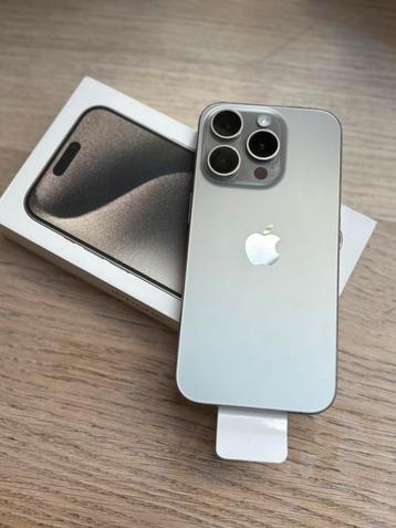 iPhone 15 pro | 128GB | naturel | krasvrij | inruil mogelijk beschikbaar voor biedingen