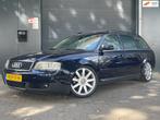 Audi A6 QUATTRO 3.0 V6 S-Line SCHUIFKANTELDAK NAVI CLIMA MEM, Auto's, Automaat, Gebruikt, Beige, Blauw