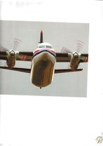 Fokker F 27 Friendschip brochure met 4  blz, Verzamelen, Ophalen of Verzenden, Zo goed als nieuw, Boek of Tijdschrift