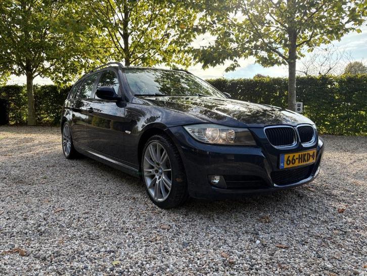 BMW 3-Serie 2.0 318 I Touring 105KW 2009 Blauw, Auto's, BMW, Particulier, 3-Serie, Airbags, Airconditioning, Alarm, Bluetooth