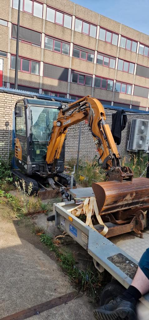 Graafmachine Case CX18 ., Zakelijke goederen, Machines en Bouw | Kranen en Graafmachines, Graafmachine, Ophalen of Verzenden