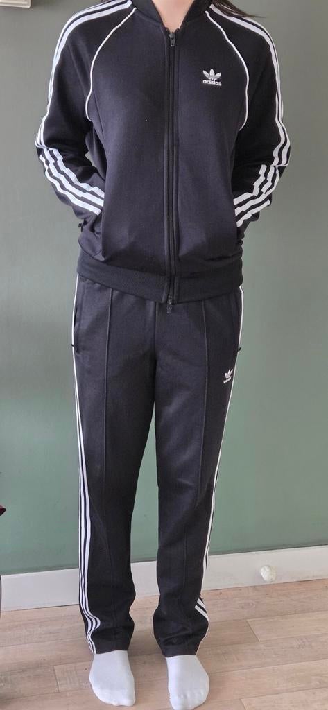 Adidas trainingspak maat 36, Maat 38/40 (M), Adidas, Zwart, Overige typen