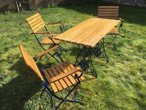 Prachtig tuinset 3 stoelen plus tafel, Tuin en Terras, Tuinsets en Loungesets, Zo goed als nieuw, Tuinset, Ophalen of Verzenden