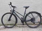 Cube Traveler Sport iridium'n'green - Trapeze, 28 inch, 10 tot 15 versnellingen, 47 tot 50 cm, Zo goed als nieuw