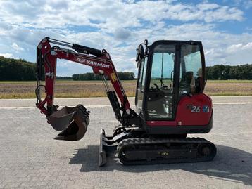 Yanmar SV26 minigraver (bj 2022) beschikbaar voor biedingen
