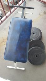 oefenbank enz bieden p/s, Sport en Fitness, Fitnessmaterialen, Verzenden, Zo goed als nieuw, Benen, Overige typen