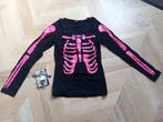 Halloween shirt maat 146 / 152 nieuw skelet haarclipjes, Ophalen of Verzenden, Nieuw, Meisje, Shirt of Longsleeve