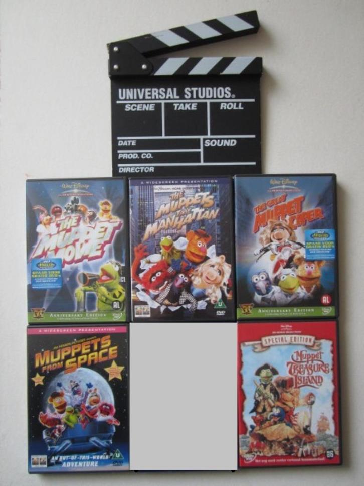 Muppets movies Muppet DVD films, Cd's en Dvd's, Dvd's | Tekenfilms en Animatie, Zo goed als nieuw, Alle leeftijden, Ophalen of Verzenden