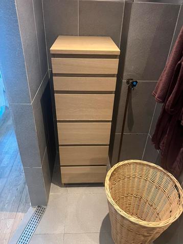 Ikea Malm Ladekast met spiegel