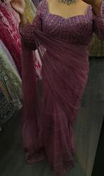 Sari, Maat 38/40 (M), Overige typen, Paars, Nieuw
