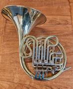 Gebr. Alexander Mainz mod. 104 Bb/F Double French Hoorn, Muziek en Instrumenten, Ophalen, Gebruikt, Bes-hoorn, Met koffer