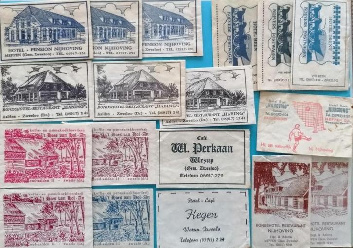 Zweelo Zweeloo 865, Verzamelen, Suikerzakjes, Verzenden