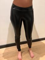 Zwarte legging in leerlook Maat S, Legging, Maat 36/38 (S), Verzenden, Zwart