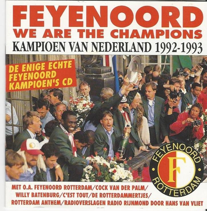 Feyenoord Kampioen van Nederland 1992-1993 = 2,99, Cd's en Dvd's, Cd's | Nederlandstalig, Zo goed als nieuw, Overige genres, Ophalen of Verzenden