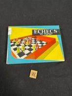 Vintage Reis Schaakspel - Echecs de Voyage, Hobby en Vrije tijd, Gezelschapsspellen | Bordspellen, Spel, Gebruikt, Een of twee spelers