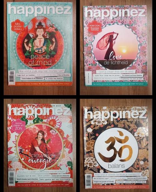 37 Happinez tijdschriften magazines, Boeken, Tijdschriften en Kranten, Zo goed als nieuw, Ophalen of Verzenden