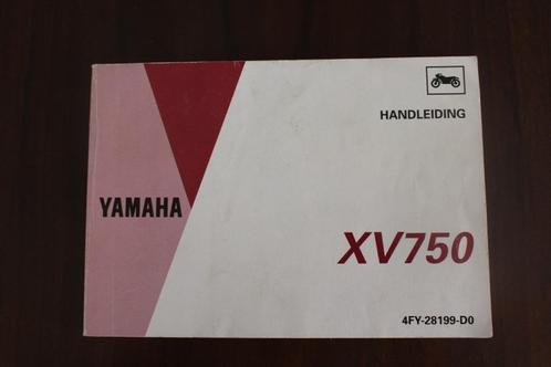 Yamaha XV750 1993 motorfiets handleiding XV 750, Motoren, Handleidingen en Instructieboekjes, Yamaha, Ophalen of Verzenden