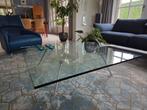 Van Beek Maupertuus glazen salontafel - Henk Vos, Ophalen, Gebruikt, Design, Vierkant