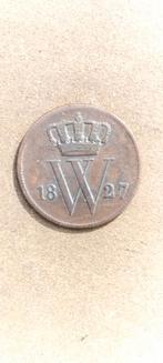 1 cent 1827, Postzegels en Munten, Munten | Nederland, Ophalen of Verzenden