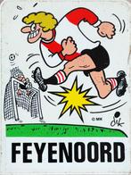 Voetbalsticker Feyenoord Rotterdam - Dik Bruynesteyn, Ophalen of Verzenden, Gebruikt, Feyenoord, Poster, Plaatje of Sticker