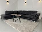 Leren hoekbank Natuzzi - gereinigd - met 6 maanden garantie, Huis en Inrichting, -, -, Zo goed als nieuw, Tijdloos