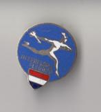 Interflora Fleurop Bloemen broche, Verzamelen, Gebruikt, Niet vindbaar, Niet vindbaar, Speldje of Pin